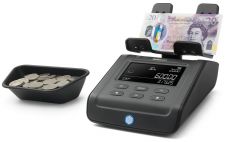 Safescan 6175 Money Counting Scale for Coins and Notes - Black thumbnail 1