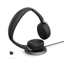 Jabra Evolve2 65 Flex Link 380 USB-C MS Stereo Headset and Wireless Charging thumbnail 1