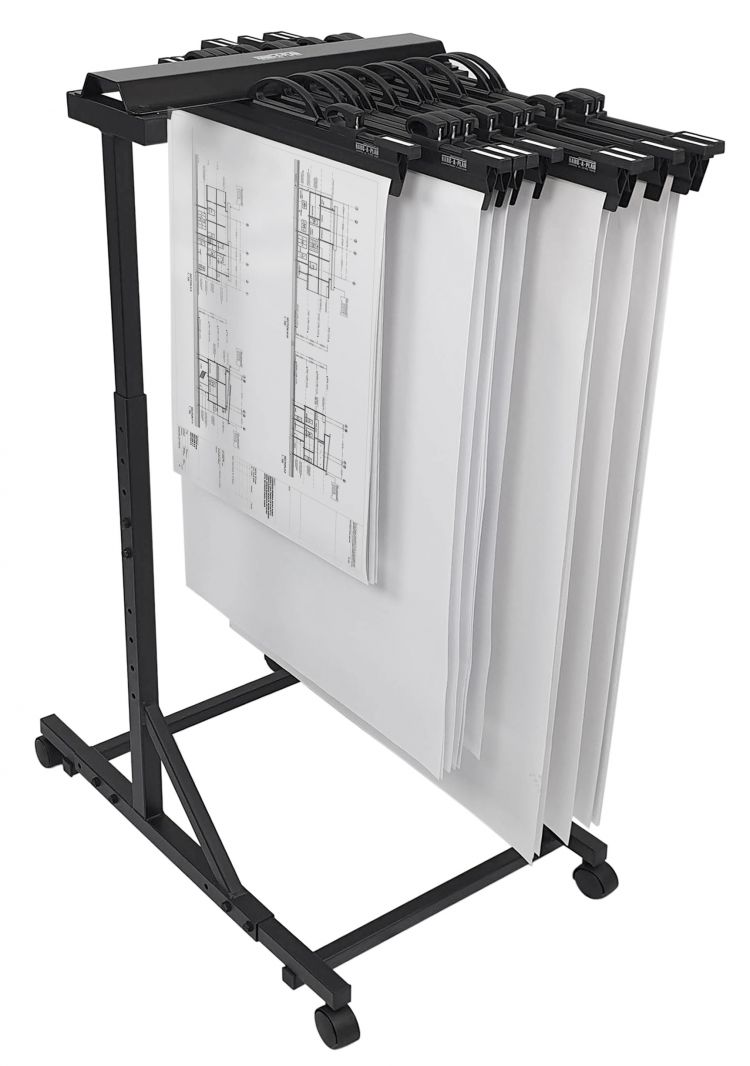 Arnos Large Adjustable Hang-A-Plan Trolley - Image 6