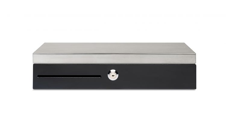 Safescan HD-4617C Flip Top Cash Drawer with 8 Coin and 8 Note Trays - Image 3