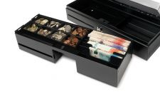 Safescan HD-4617C Flip Top Cash Drawer with 8 Coin and 8 Note Trays thumbnail 5