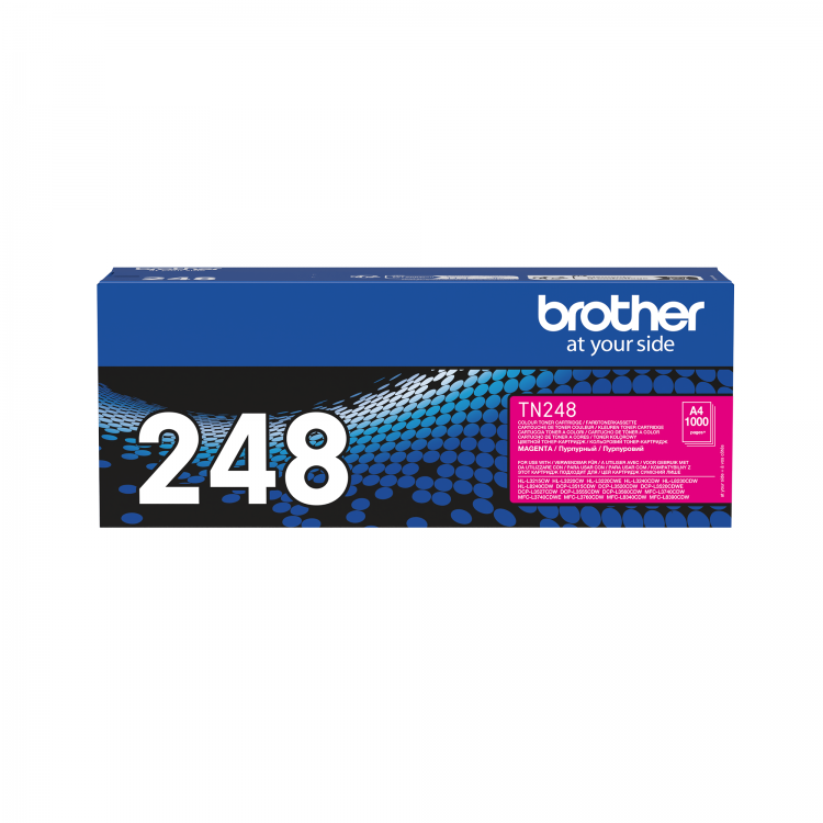 Brother TN248M Standard Yield Magenta Toner Cartridge