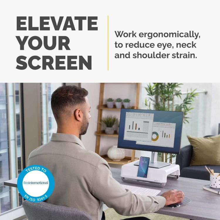 Fellowes Breyta Monitor Stand White - Image 8