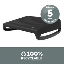 Fellowes Breyta Foot Rest Black thumbnail 3