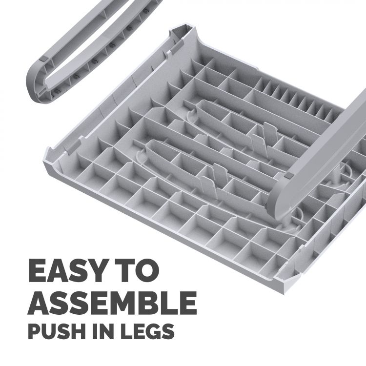 Fellowes Breyta Foot Rest White - Image 7