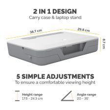 Fellowes Breyta Laptop Carry Case White thumbnail 4