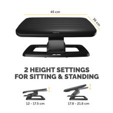 Fellowes Hana LT Footrest Black thumbnail 5