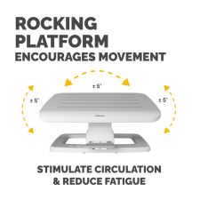 Fellowes Hana LT Footrest White thumbnail 2