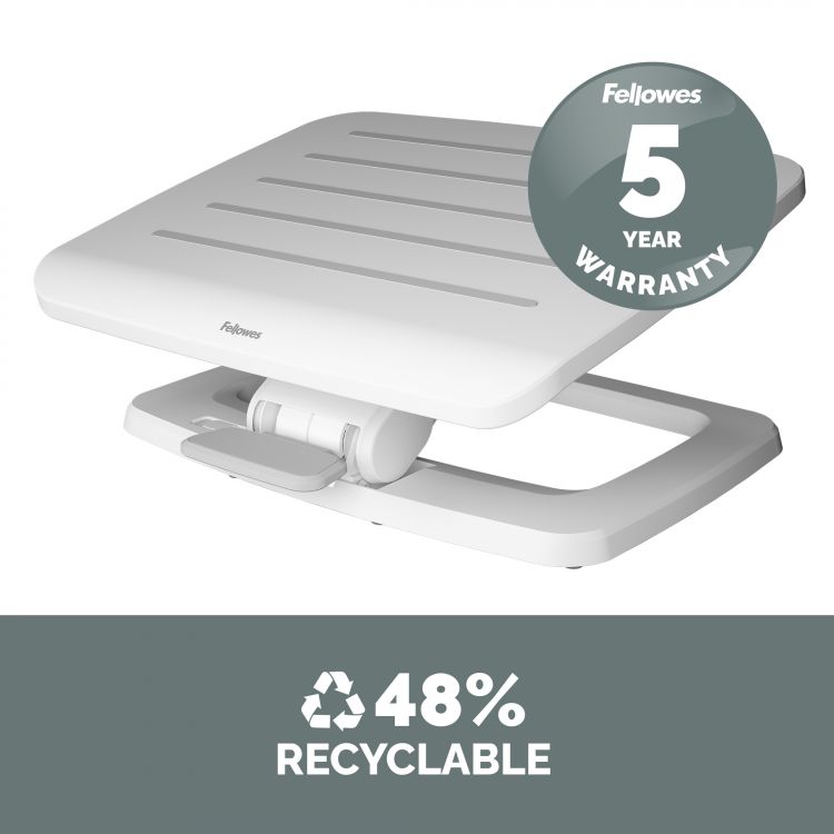 Fellowes Hana LT Footrest White - Image 3