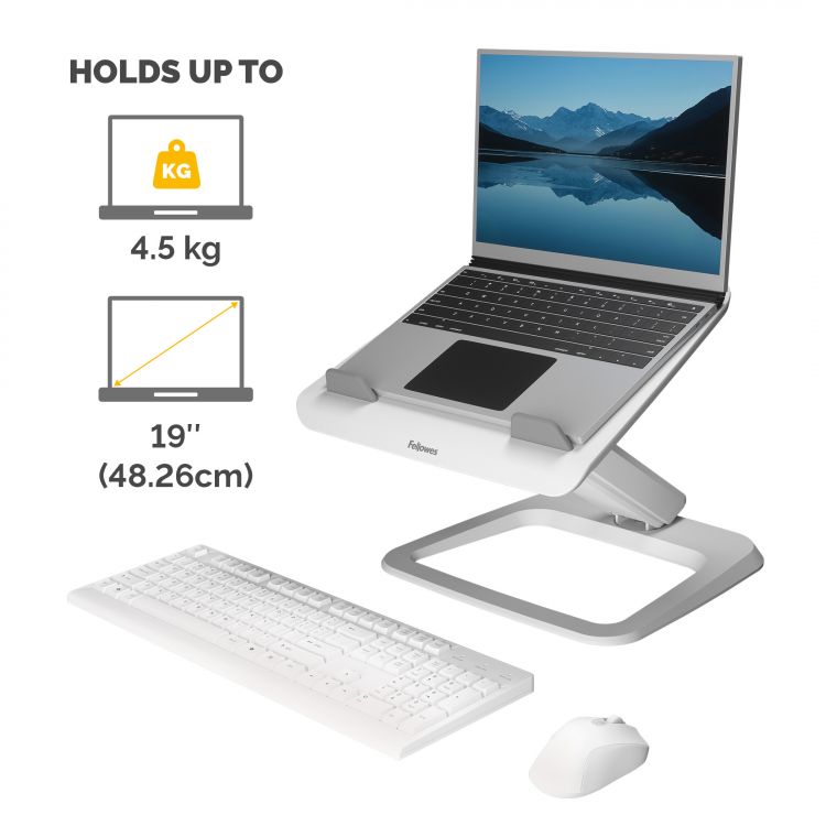 Fellowes Hana LT Laptop Support White - Image 5