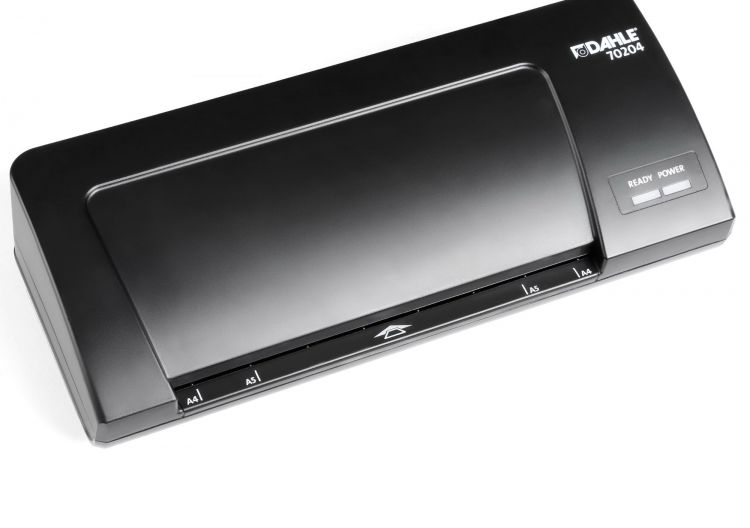 Dahle 70204 A4 Laminator with 2 Heated silicone Rollers - Image 4