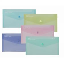 Snopake 15908 ReBorn Recycled DL Polyfile Pack of 5 thumbnail 1