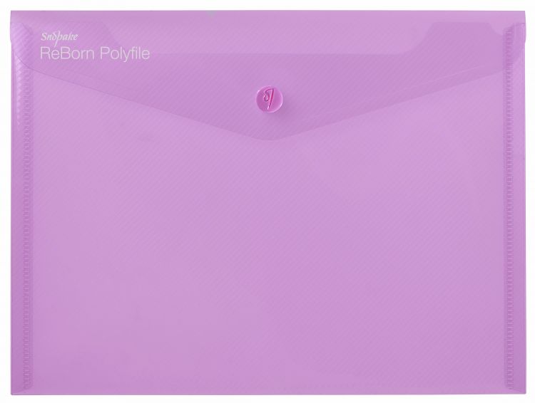 Snopake 15910 ReBorn Recycled A5 Polyfile Pack of 5 - Image 4