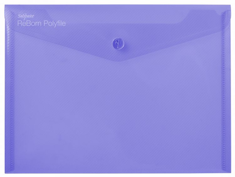 Snopake 15910 ReBorn Recycled A5 Polyfile Pack of 5 - Image 5