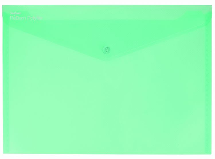 Snopake 15912 ReBorn Recycled A4 Polyfile Pack of 5 - Image 3