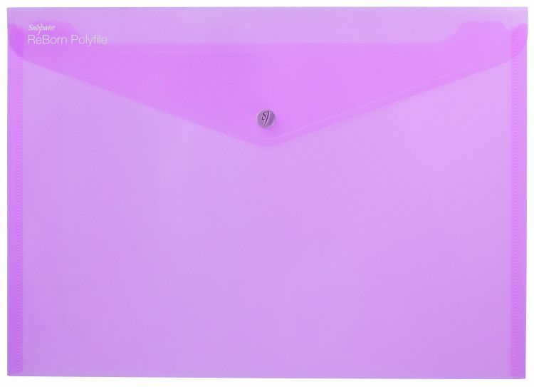 Snopake 15912 ReBorn Recycled A4 Polyfile Pack of 5 - Image 4