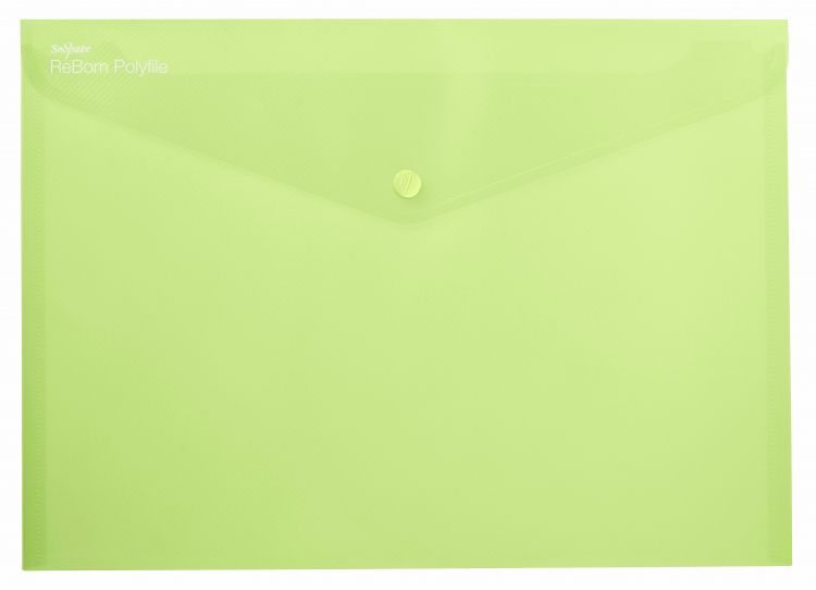 Snopake 15912 ReBorn Recycled A4 Polyfile Pack of 5 - Image 6