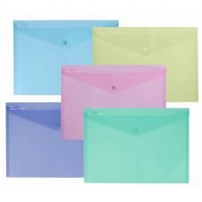 Snopake 15912 ReBorn Recycled A4 Polyfile Pack of 5 thumbnail 1