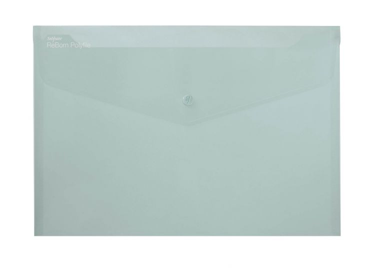 Snopake 15914 ReBorn Recycled Foolscap Polyfile Pack of 5 - Image 3