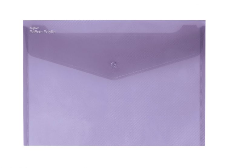 Snopake 15914 ReBorn Recycled Foolscap Polyfile Pack of 5 - Image 5