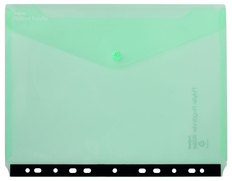 Snopake 15916 ReBorn Recycled RingBinder Wallet Polyfile Pack of 5 - Image 3