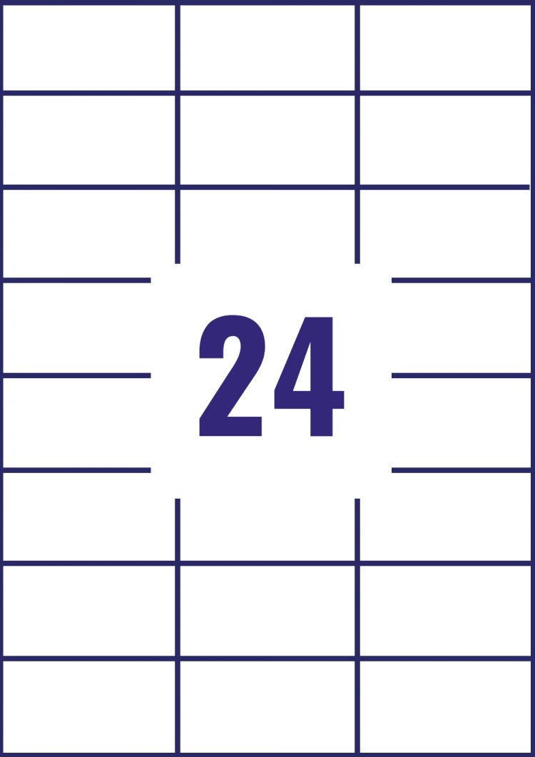 Avery 3475 Multipurpose Labels 100 sheets - 24 Labels per Sheet - Image 2