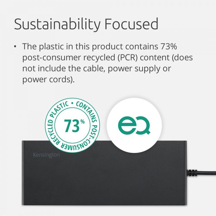 Kensington SD4842P EQ USB-C 10Gbps Triple Video Driverless Docking Station - Image 5