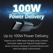 Kensington SD4842P EQ USB-C 10Gbps Triple Video Driverless Docking Station thumbnail 4