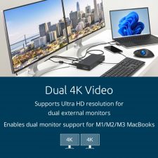 Kensington SD4781P EQ USB-C and USB-A Dual 4K Docking Station thumbnail 4