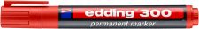 edding 300 Permanent Marker A8 Bullet Red Box of 10 thumbnail 3