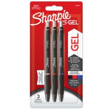 Sharpie 2136596 S-Gel Assorted 0.7mm point Pen Pack of 3 thumbnail 1