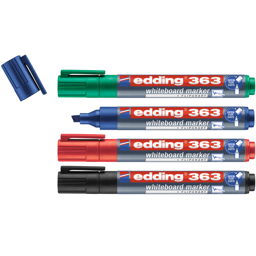 edding 363 whiteboard marker Pack of 4