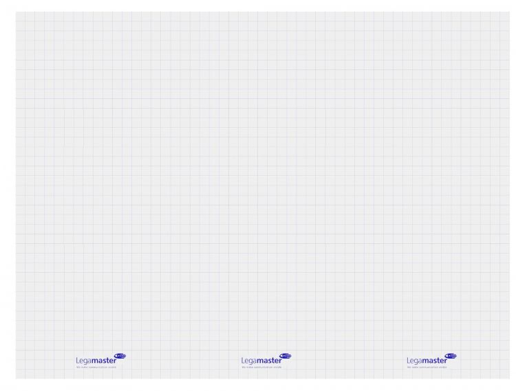 Legamaster Magic-Chart Gridded Flipchart Foil 90x120cm - Image 3