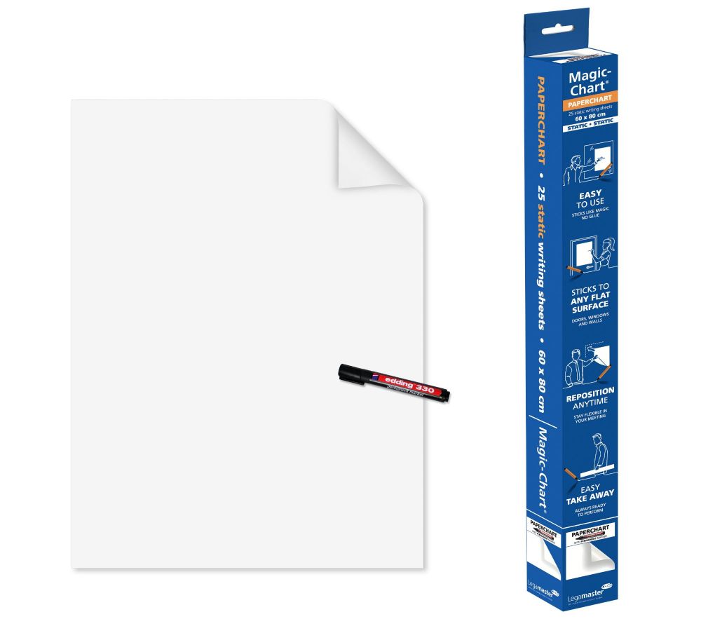 Legamaster Magic-Chart paperchart foil 60x80cm