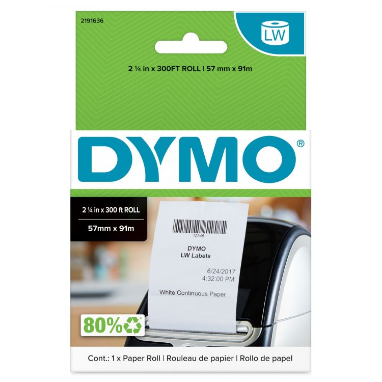 Dymo 2191636 LabelWriter Continuous Paper Roll - Image 2