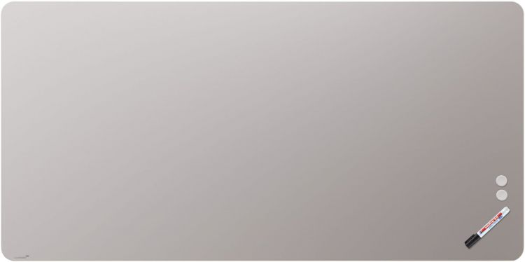 Legamaster RC Matte Glassboard 100x200 Warm Grey - Image 2