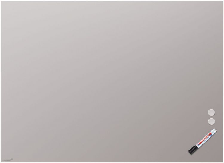 Legamaster Matte Glassboard 90x120 Warm Grey - Image 3