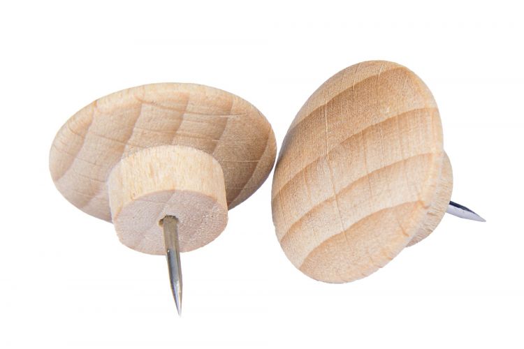 Legamaster WOODEN push-pin 25pcs - Image 1