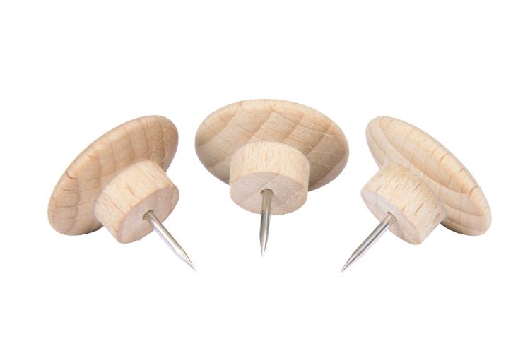 Legamaster WOODEN push-pin 25pcs - Image 3