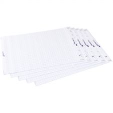 Legamaster flipchart paper pad grid 5pcs thumbnail 2