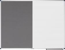 Legamaster UNITE combiboard textile grey 90x120cm thumbnail 1