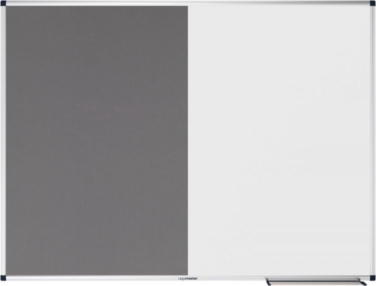 Legamaster UNITE combiboard textile grey 90x120cm - Image 1