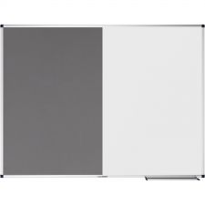 Legamaster UNITE combiboard textile grey 90x120cm thumbnail 1