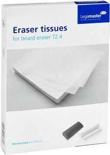 Legamaster eraser tissue for TZ4 whiteboard eraser 100pcs thumbnail 2