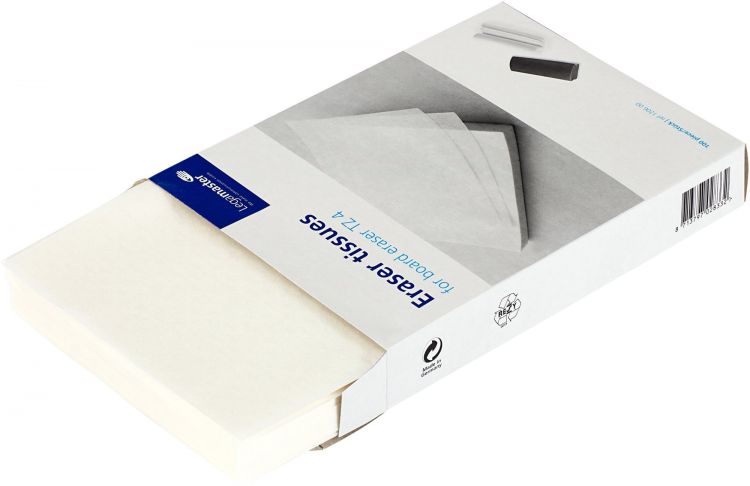 Legamaster eraser tissue for TZ4 whiteboard eraser 100pcs - Image 3