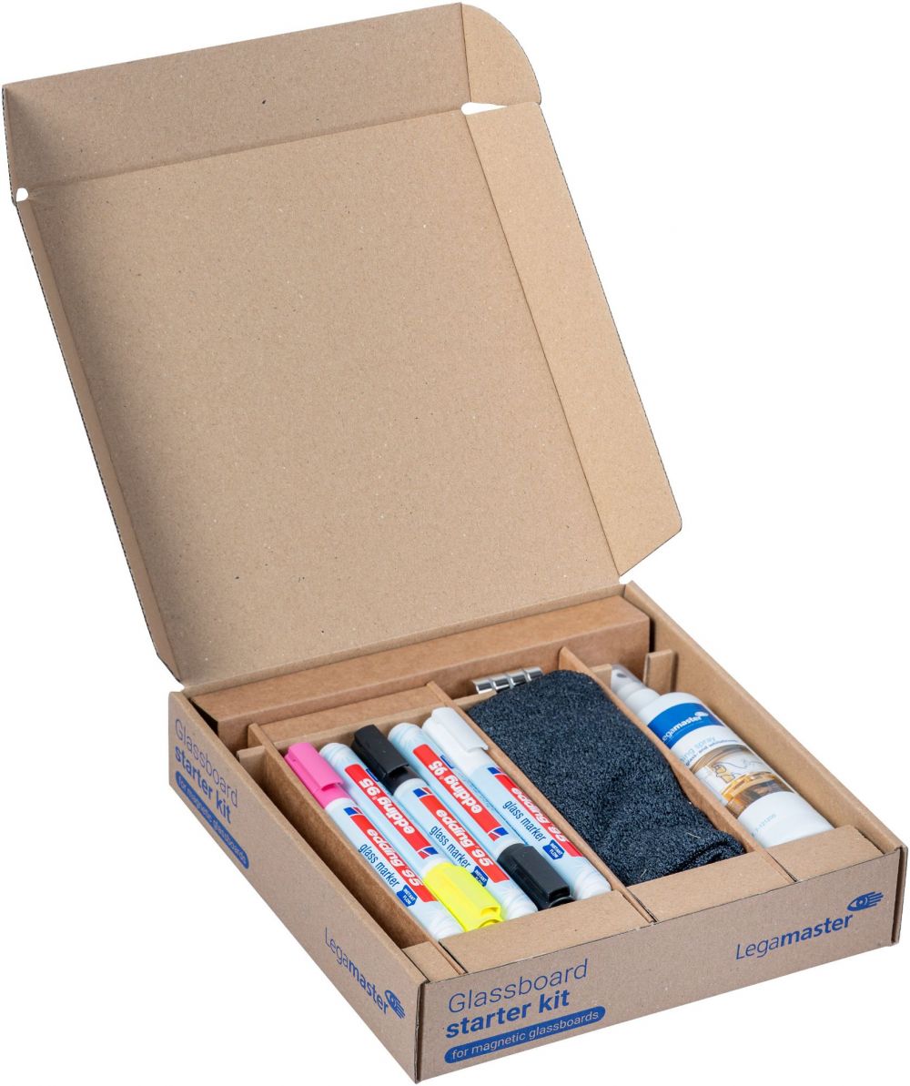 Legamaster glassboard starter set 11-part