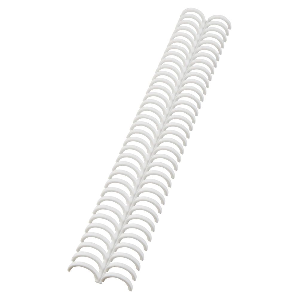 GBC 387340E 16mm White Clickbind Rings