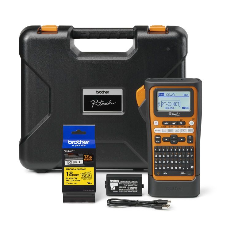 Brother PT-E310BTVP Pro Handheld Electrician Labelling Machine - Image 2