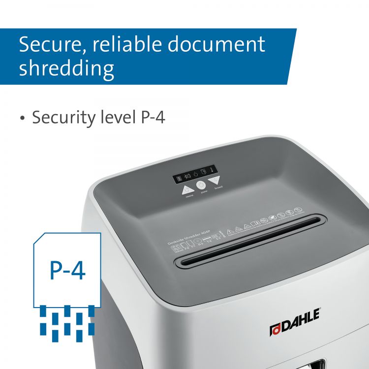 Dahle 404P Deskside Cross Cut Shredder - Image 7