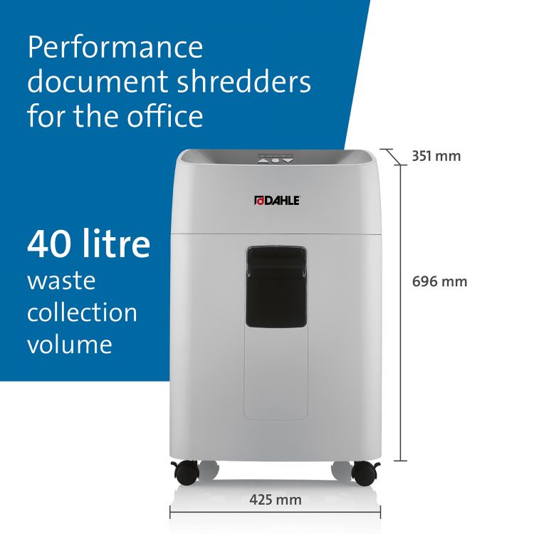 Dahle 504P Deskside Cross Cut Shredder - Image 9